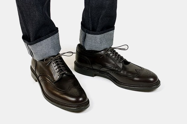 Blackbird x Alden Short Wingtip Blucher