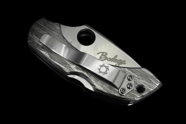 Bodega x Spyderco "Dragonfly" Tiger Camo Knife