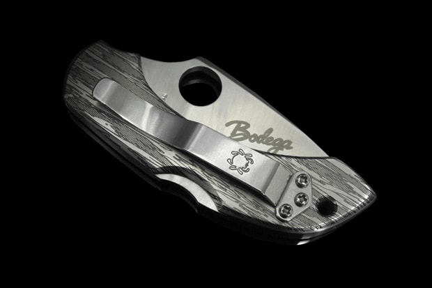 Bodega x Spyderco "Dragonfly" Tiger Camo Knife