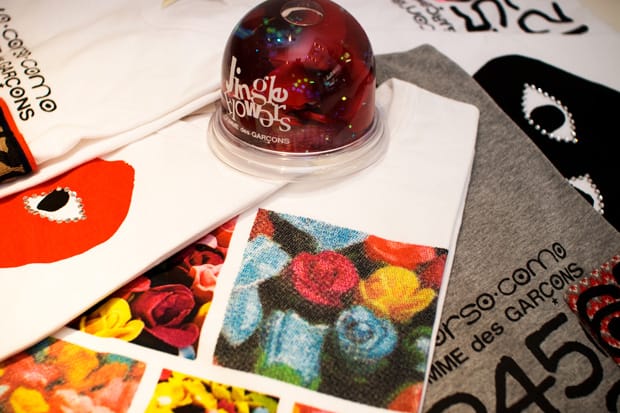 COMME des GARCONS Jingle Flowers Collection