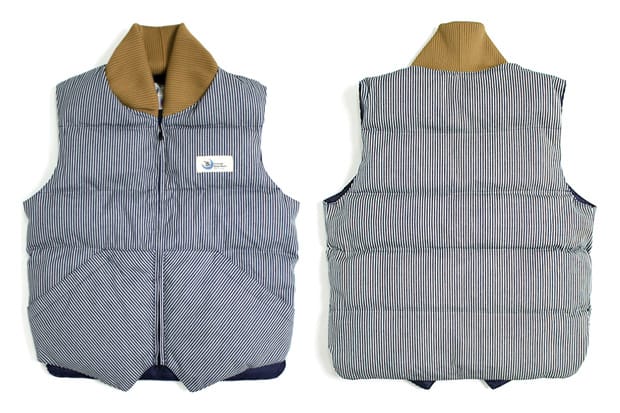 Crescent Down Works Hickory Stripe Vest