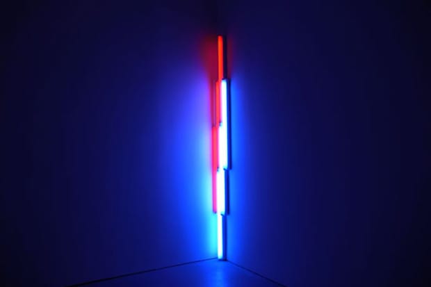 Dan Flavin "Series and Progressions" Exhibition NYC