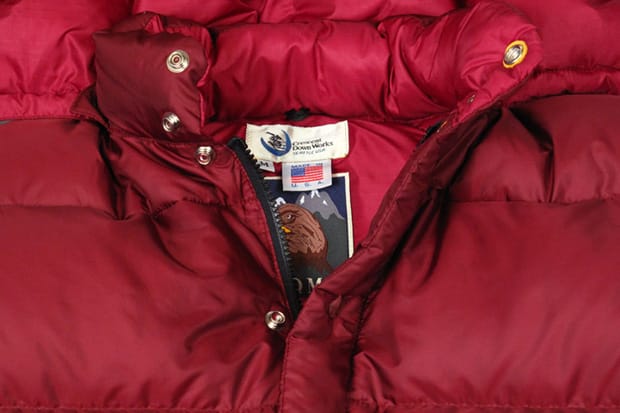 DQM x Crescent Down Works Hooded Down Jacket