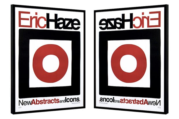 Eric Haze New Abstracts and Icons Limited Edition Poster