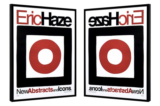 Eric Haze New Abstracts and Icons Limited Edition Poster