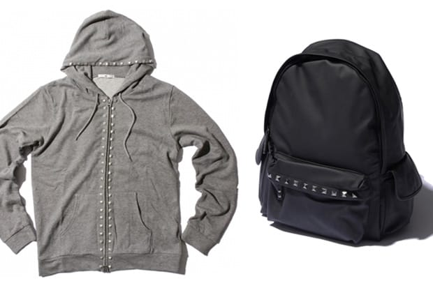 HARE Studded Zip Hoody and Backpack