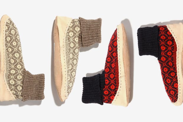 hobo Felt Rib Room Shoes