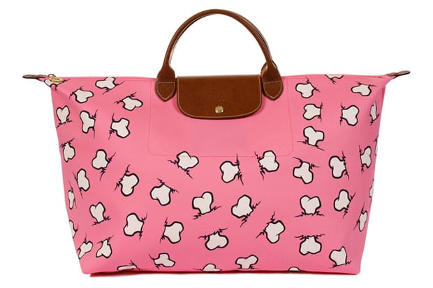 Jeremy Scott for Longchamp Bone Print Bag