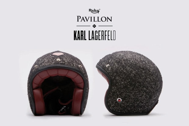 Karl Lagerfeld x Les Ateliers Ruby Helmet Collection Preview