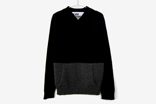 Kim Jones Archive V-Neck Kangaroo Knit Sweater