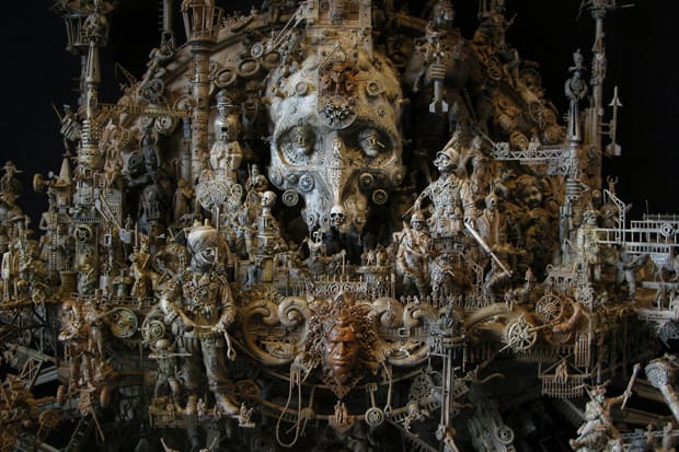 Kris Kuksi "Beast Anthology" Exhibition