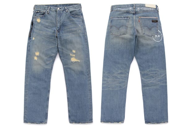 Levi's Fenom Crystal Package DISCO Decoration Denim