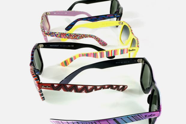 Maya Hayuk x Ray-Ban Wayfarers Collection 