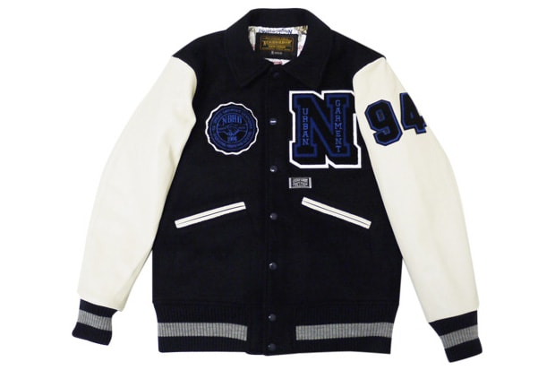 NEIGHBORHOOD W.D.W.Y.F.W Melton Wool Stadium Jacket