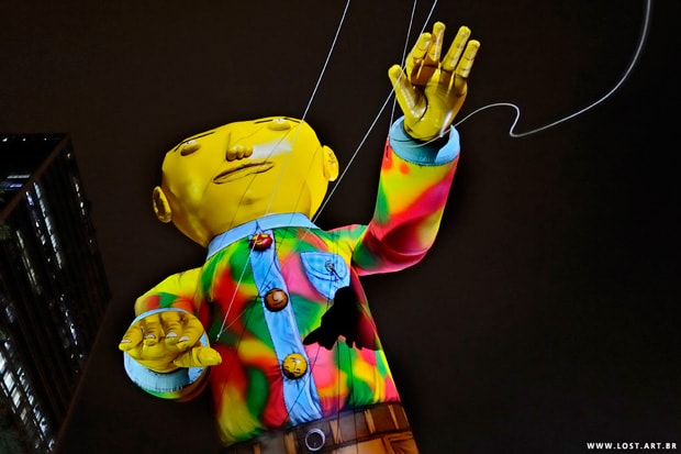 Os Gemeos' Massive Parade Balloon