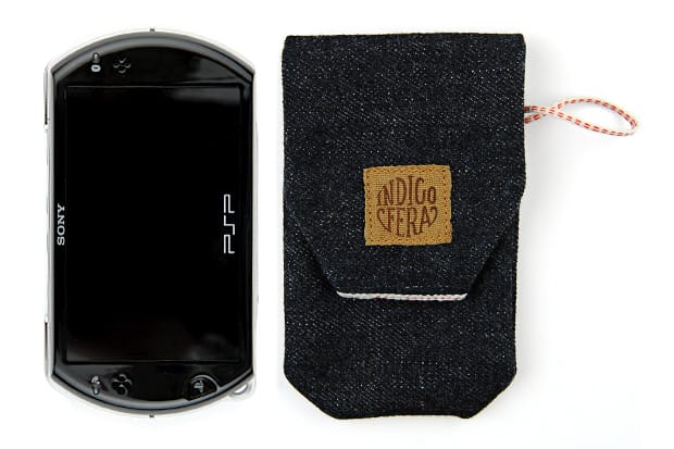 Sony PSP Go x Indigofera Prima Jeans Selvedge Denim Pouch