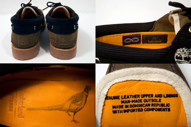 Starks x Timberland 3-Eye Handsewn Classic Shoe Preview