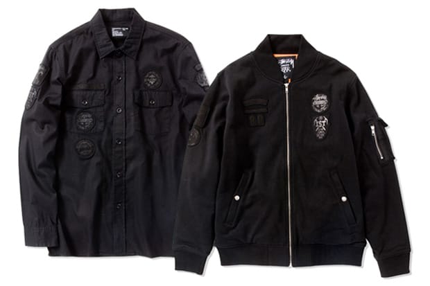 Stussy Scout Flight Jacket and Shirt