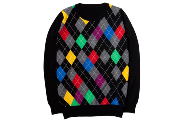 uniform experiment PRESHRUNK WOOL COLOR CHART KNIT