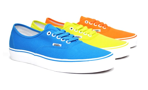 Vans Authentic "Neon" Collection