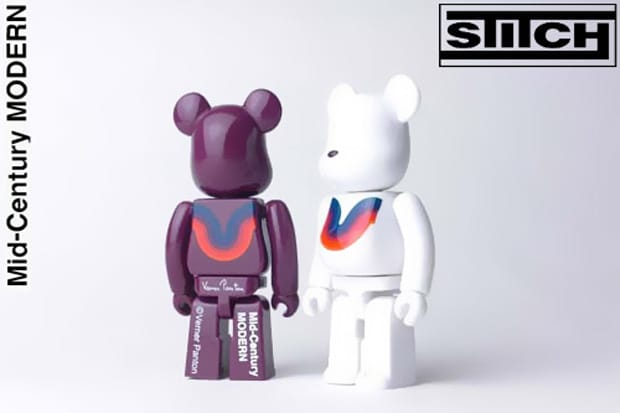 Verner Panton x Mid-Century Modern MEDICOM TOY BEARBRICK