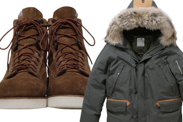 visvim Bear Boots-Folk & Valdez Down Coat 2L
