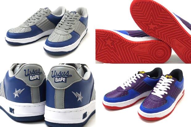 WTAPS x A Bathing Ape URSUS Bapesta