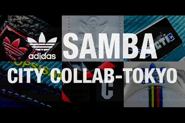 adidas Originals Samba Tokyo Cities Pack with Cheez & Kalavinka & YOPPI