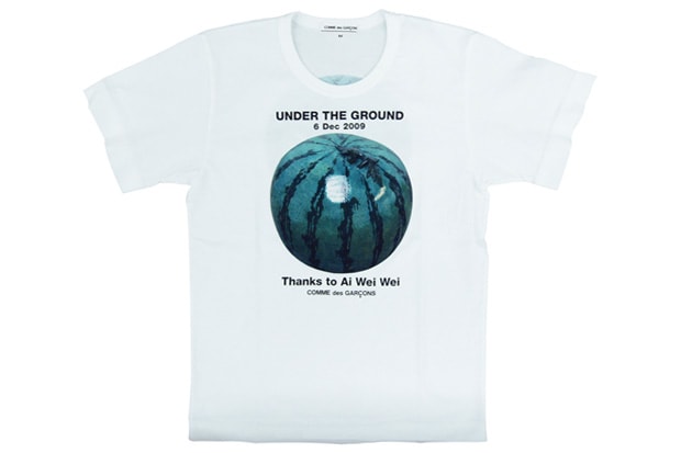 Ai Wei Wei x COMME des GARCONS Hong Kong Re-Opening T-shirt