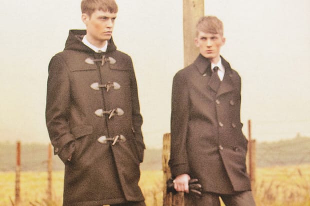 Burberry Black Label POPEYE Magazine Editorial 