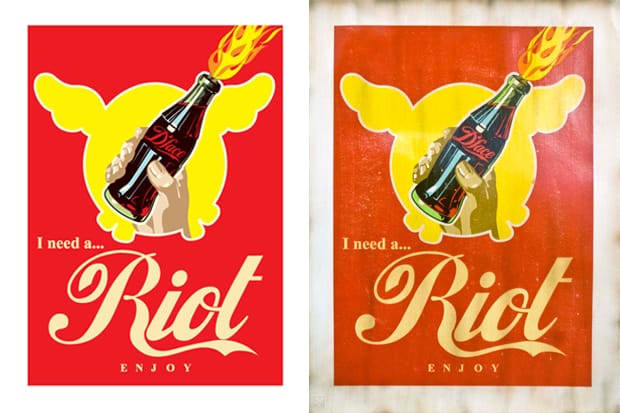 D*Face "Riot on Paper" Print 