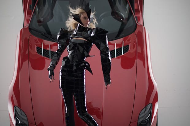 Gareth Pugh and Nick Knight for Mercedes-Benz Ad Campaign