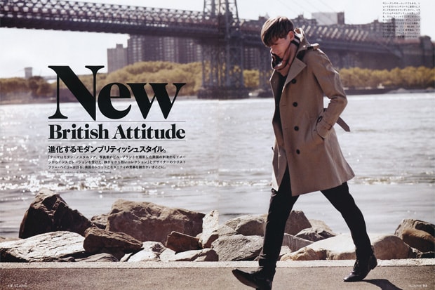 GQ Japan "New British Attitude" Editorial - Burberry Prorsum 2010 Spring/Summer
