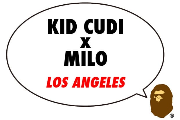 Kid Cudi x A Bathing Ape Part 2 Announcement