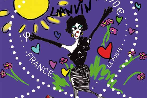 Lanvin x La Poste 120th Anniversary Stamps