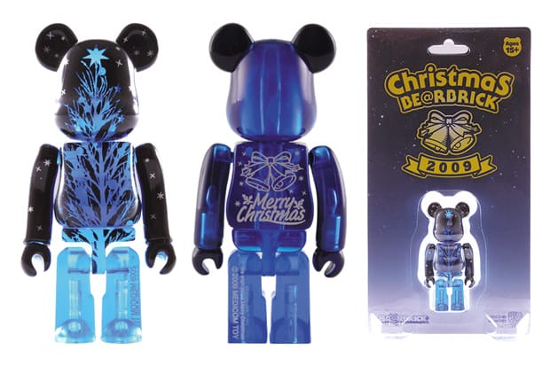 MEDICOM TOY BEARBRICK 100% "Merry Christmas"
