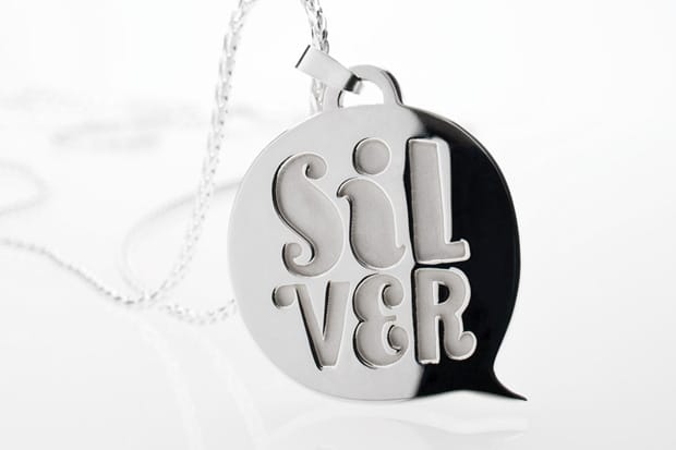 Parra x ITSNONAME Ag Silver Periodic Pendant