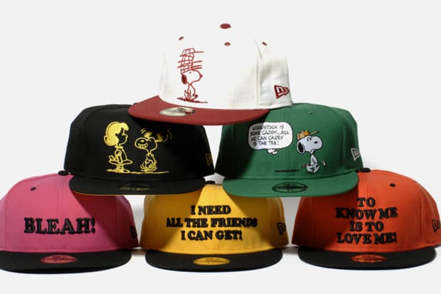 peanuts new era cap