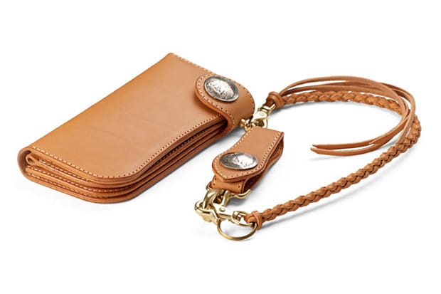 Studio D'Artisan Silver Buckle Chain Wallet