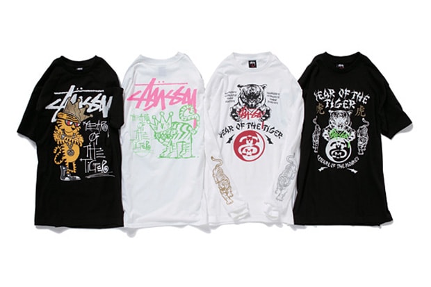 Stussy "Year of the Tiger" T-Shirt Series