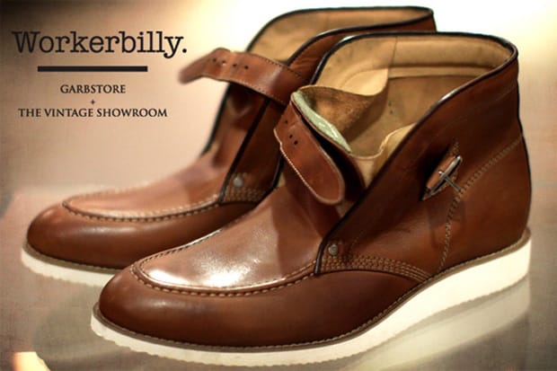 The Vintage Showroom x Garbstore Workerbilly Boot