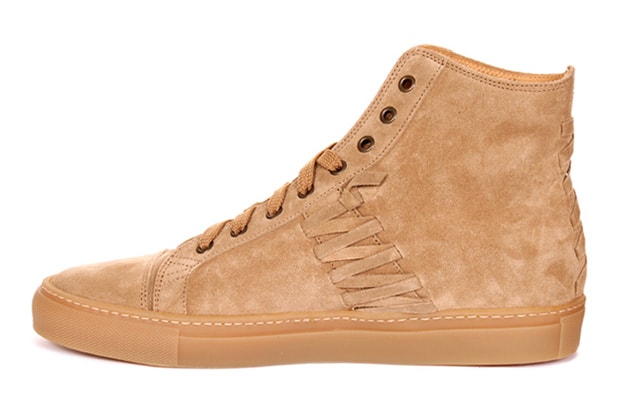 Trussardi 1911 Calfskin Velvet Sneakers