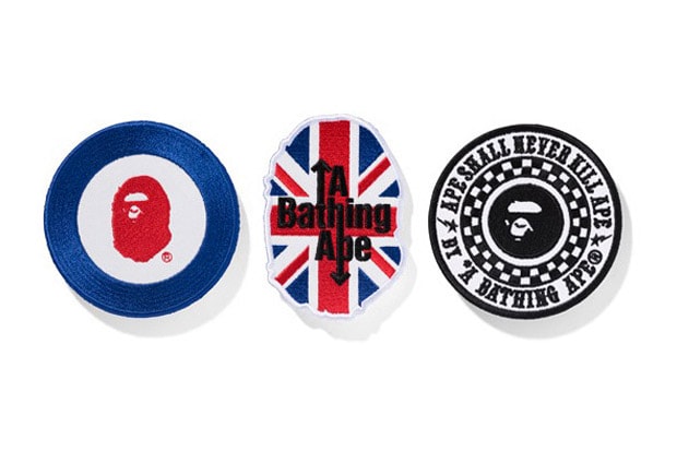 A Bathing Ape "MODS" Collection Patch Set