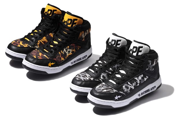 A Bathing Ape Bape Sta 88 Mid Leopard