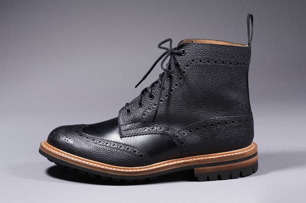 BLACKHIST by DIAFVINE x Tricker&#039;s Brogue Country Boots