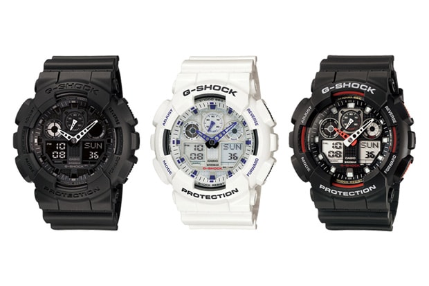 CASIO G-SHOCK GA-100 "Three-Eye"