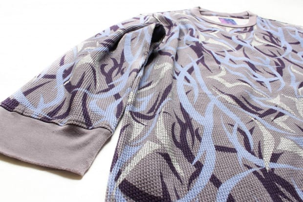 CLOT Alienegra Purple Egra Waffle shirt