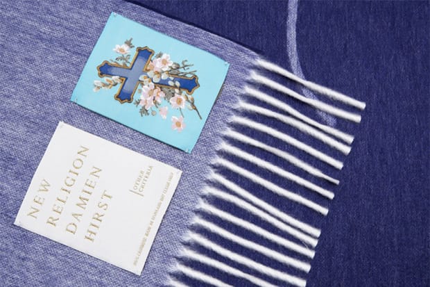 Damien Hirst New Religion Cashmere Blanket