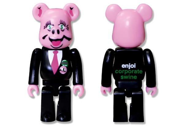 enjoi Skateboarding x Medicom Toy 100% Bearbrick