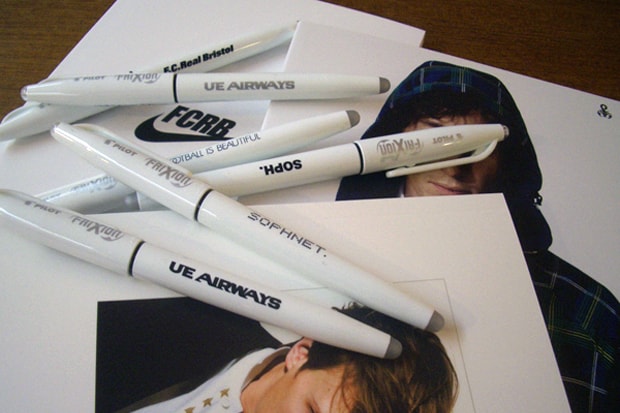 F.C.R.B x uniform experiment x SOPHNET. Pilot Frixion Pens